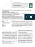 Altered Aortic Vascular Reactivity in The Unpredictable Chronic Mild Stress Model of Depression in Mice UCMS Causes Relaxation Impairment To ACh