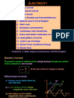 Electricity: Created by C. Mani, Deputy Commissioner, KVS RO Gurgaon