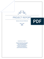 Project Report: Business Research Methods