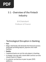 S 1 - Overview of The Fintech Industry