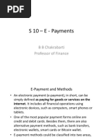 S 10 - E Payments