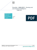 Task 2.2: Observation Checklist - BSBLDR511 - Develop and Use Emotional Intelligence