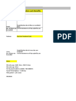 Excel Sheet For Hospital Cash