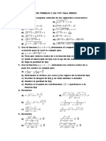 HOJA DE TRABAJO 2 2do TCP 10mo GRADO