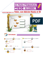 2.reemplaza El Valor Con Adición Hasta El 20 para Primero de Primaria PDF