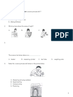 PAT SAINS (DLP) TAHUN 3, 2018 - Paper 1