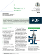 Choke Valve Technology in Subsea Environments: Contributed Paper Contributed Paper