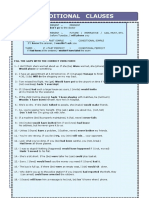 Conditional Clauses: Fill The Gaps With The Correct Verb Form