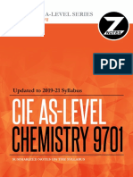 Caie As Chemistry 9701 Practical PDF