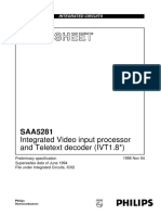 Data Sheet: Integrated Video Input Processor and Teletext Decoder (IVT1.8 )