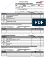 Senior High School Student Permanent Record: Republic of The Philippines Department of Education