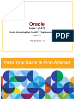 Oracle: Exam 1z0-975