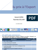 Module 03 Calcul Du Prix À L'export