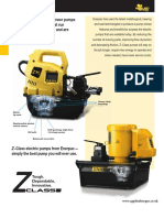 Enerpac ZU4 Series Electric Pumps