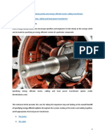 Specifying Energy Efficient Motor, Cabling and Local Power Transformer