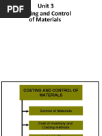 CMA-Unit 3-Costing of Materials 18-19