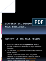 Differential Diagnosis of Neck Swellings