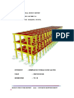 STRUCTURAL DESIGN Report BETON II - Simplicio G