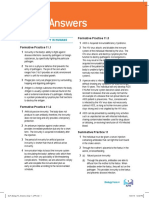 Model Answers: Chapter 11 Immunity in Humans