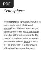 Cenosphere