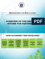 Overview of The Reporting System For Partnerships