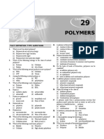 Polymers: Fact / Definition Type Questions