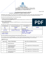 Tata Steel Intimation Letter