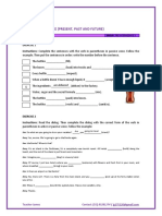 Activity 4 Topic: Passive Voice (Present, Past and Future)