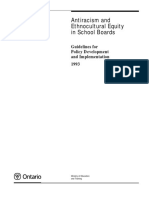 Antiracism and Ethnocultural Equity in School Boards: Guidelines For Policy Development and Implementation 1993