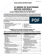 Hyfire Vi Series of Electronic Ignition Controls: Installation Instructions