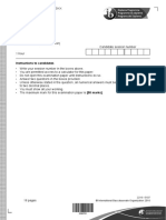 Economics Higher Level Paper 3: Instructions To Candidates