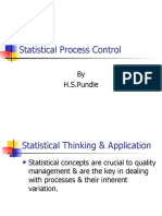 Statistical Process Control: by H.S.Pundle