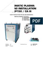 Automatic Plasma Cutting Installation Ocp150 / Ca Iii