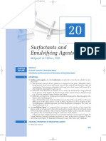 Surfactants and Emulsifying Agents