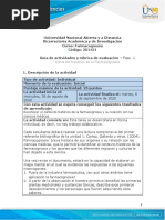 Guia de Actividades y Rúbrica de Evaluación - Unidad 1 - Fase 1 - Contexto Historico de La Farmacognosia PDF