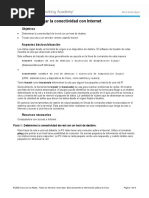 Practica Lab 1.2 Trazando Conectividad Internet Yerson Samaniego