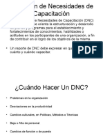 Necesidades de Capacitación