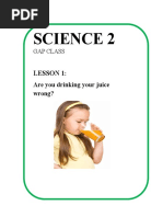 Science 2: Lesson 1