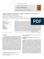 Climate Change Future Proofing of Buildings-Generation and Assessment of Building Simulation Weather Files