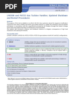 LM2500 and PGT25 Gas Turbine Families: Updated Shutdown and Restart Procedures