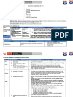 Sexto Grado - SESION DE APRENDIZAJE PRIMARIA 6° Semana1