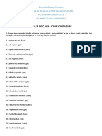 Excercises Causative Verbs