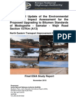 Modogashe - Wajir Road Section ESIA Report PDF