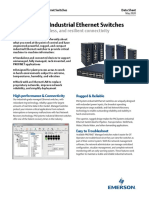 Pacsystems Industrial Ethernet Switches: Provide Fast, Seamless, and Resilient Connectivity
