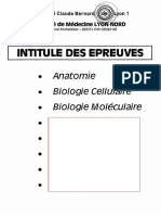 Annales Medecine Lyon-Nord 2007-2008 PCEM1 PDF