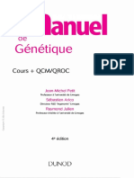 Arico, Sébastien - Julien, Raymond - Petit, Jean-Michel - Mini Manuel de Génétique - Cours + QCM-QROC (2015, Dunod) PDF