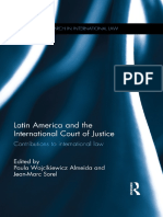 (Routledge Research in International Law.) Almeida, Paula Wojcikiewicz - Sorel, Jean-Marc - Latin America and The International Court of Justice - Contributions To International Law-Routledge (2017)