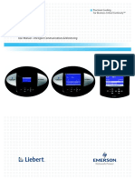 Liebert iCOM: User Manual - Intelligent Communications & Monitoring