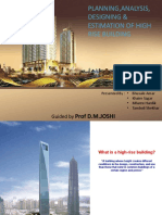 Planning, Analysis, Designing & Estimation of High Rise Building