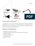 Le Thyristor